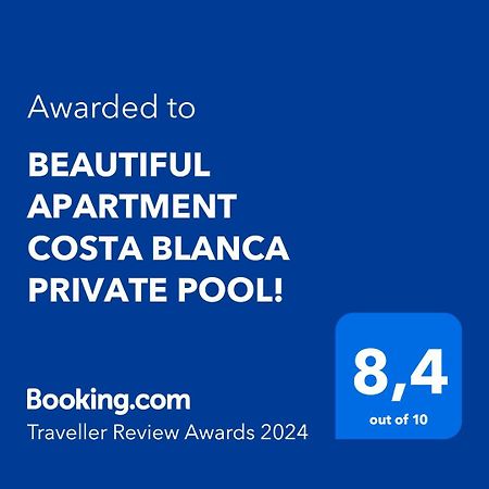 אוליבה Beautiful Apartment Costa Blanca Private Pool! מראה חיצוני תמונה